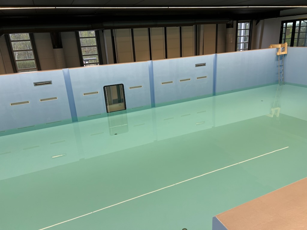 Construction work on the Oceanlab building