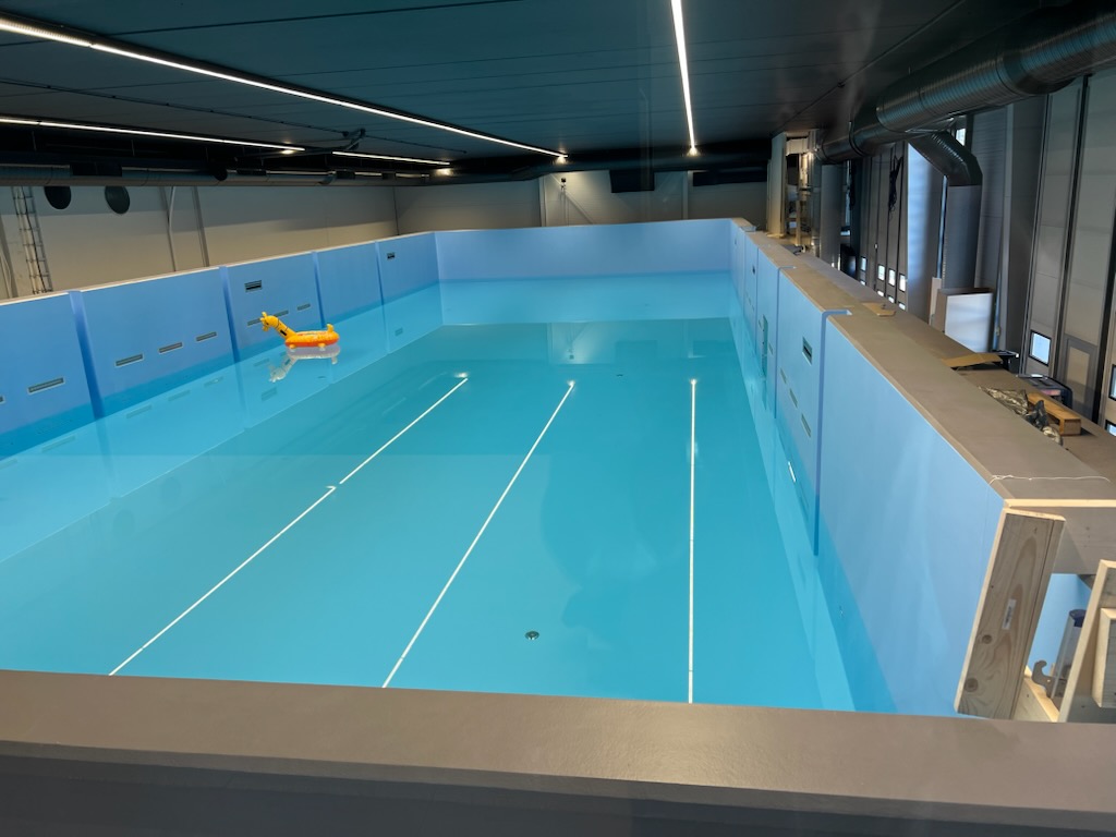 Construction work on the Oceanlab building